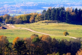 Classic Latvian scenery - forests and hillocks